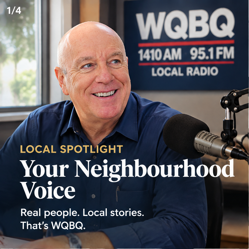 WQBQ 1410 AM and 95.1 FM LOCAL RADIO
