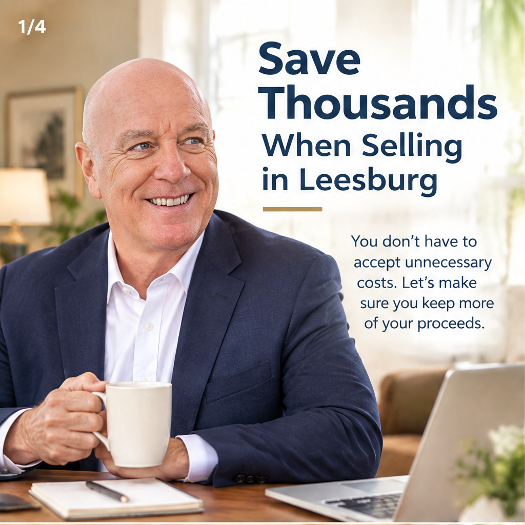 Save Thousands When Selling in Leesburg